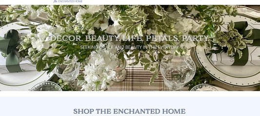 Blue Saint as featured on The Enchanted Home! - BLUE SAINT