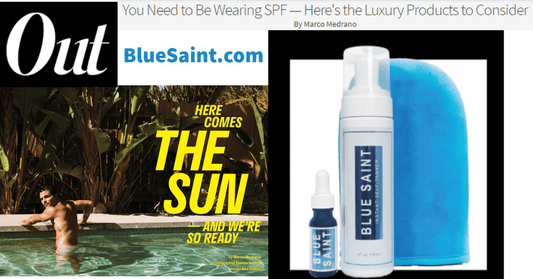 Out Magazine Loves Blue Saint! - BLUE SAINT