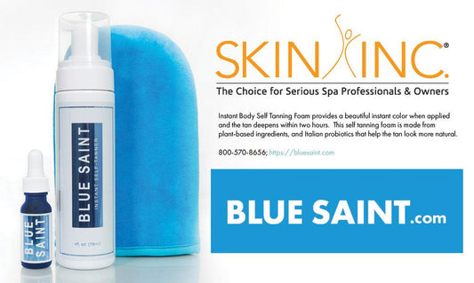 Skin Inc. Features Blue Saint as the Popular Choice for Skincare Professionals - BLUE SAINT
